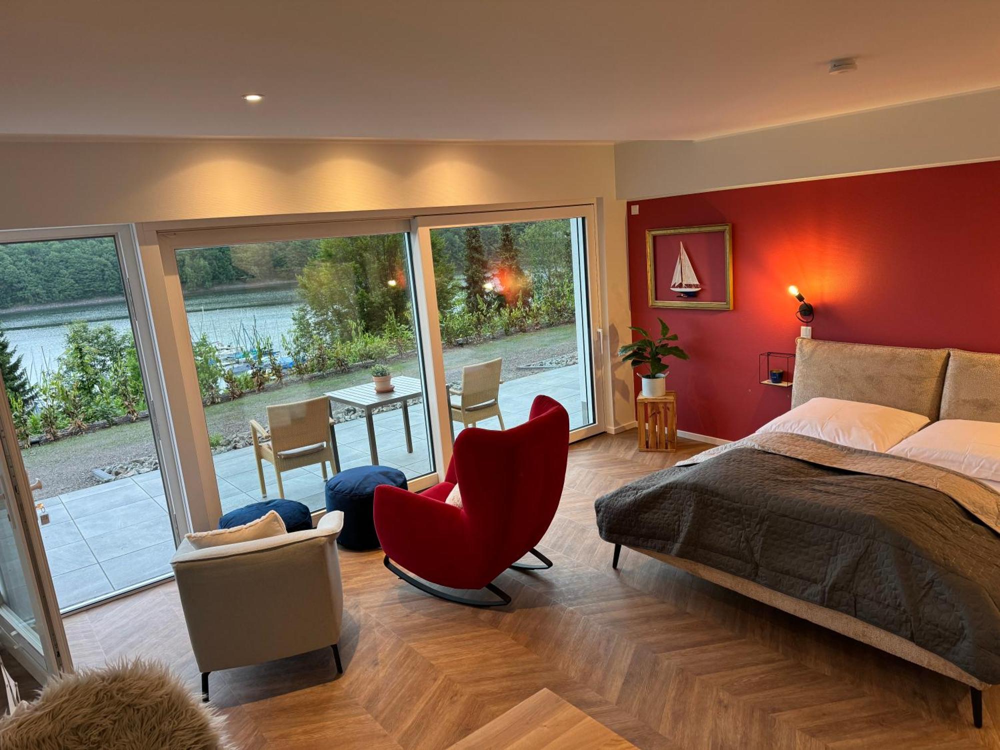 Ommi Kese See-Suite Sauna Biggesee โอลเพอ ภายนอก รูปภาพ